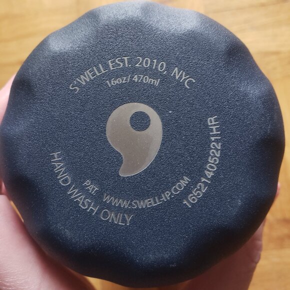 Swell 16 oz Traveler Insulated Stainless Steel Bottle Azurite - Picture 4 of 4